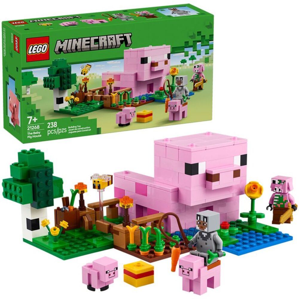 LEGO® Minecraft™ The Baby Pig House 21268 COLLECTIBLES